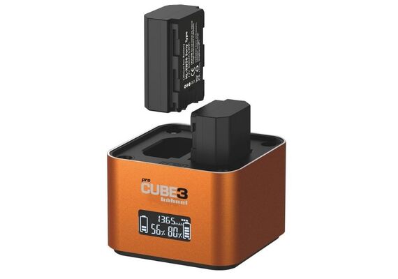 HAHNEL ProCube 3 Carregador Duplo para Baterias Sony e Pilhas AA
