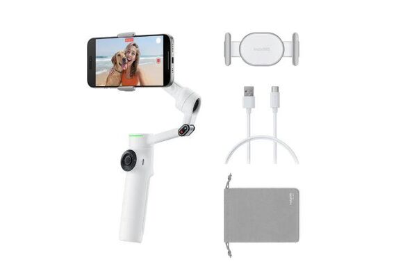 INSTA360 Flow 2 Pro AI Estabilizador para Smartphone - BrancoINSTA360 Flow 2 Pro AI Estabilizador para Smartphone - Branco