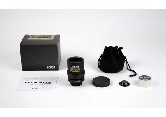 BRINNO BCS 18-55mm f/1.4 Objetiva Intercambeável para Cameras Time-Lapse TLC2020 / TLC2000 / TLC300