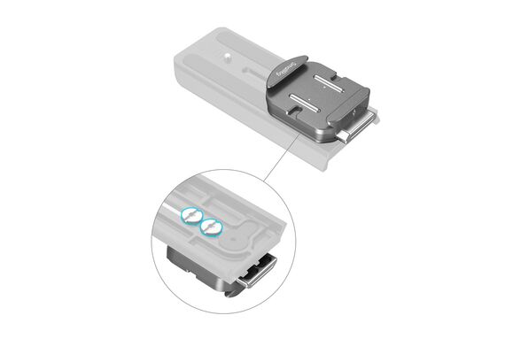 SMALLRIG 4486 Placa de Montagem Peak-release HawkLock H38 Arca-Swiss