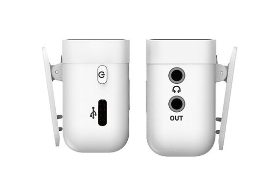 ICON PRO AUDIO Kit Duplo Lapela Airmic Pro - Branco