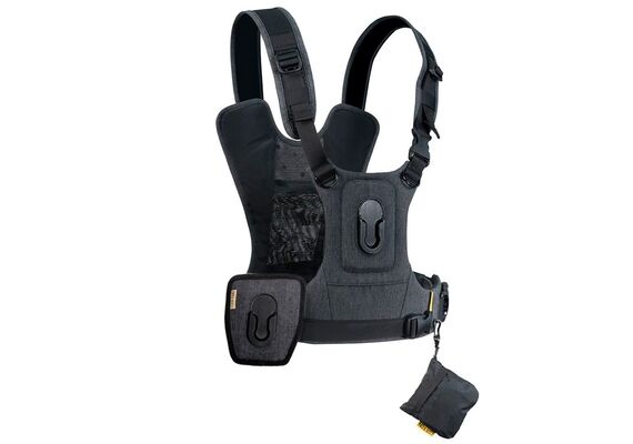 COTTON CARRIER Arnês de Torso com Suporte para 2 Cameras CCS G3 - Cinza