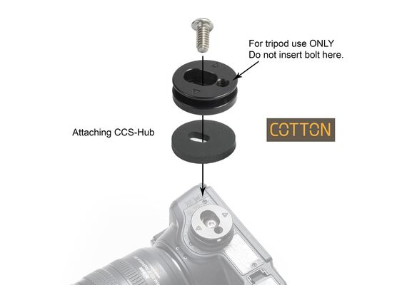 COTTON CARRIER Arnês de Torso com Suporte para Cameras