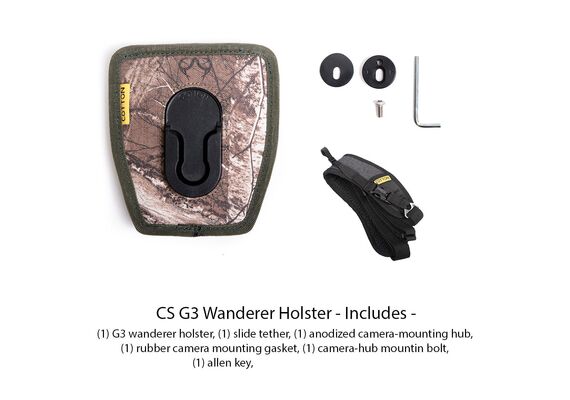 COTTON CARRIER Coldre Lateral Wanderer - Camuflado