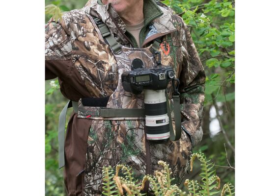 COTTON CARRIER Arnês de Torso com Suporte para 1 Camera CCS G3 - Camuflado