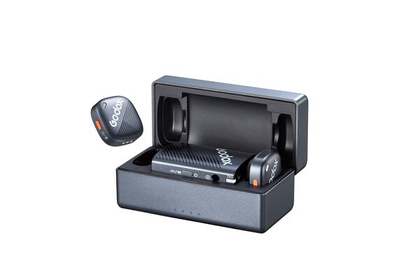 GODOX Microfone de Lapela Wireless Cube-C - Kit USB-C + Lightning + TRS
