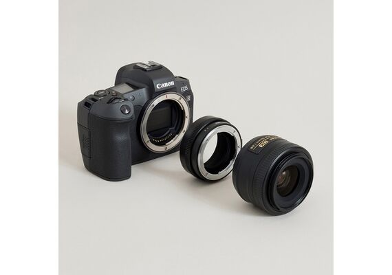 URTH Adaptador Lente Nikon F para Corpo Canon RF