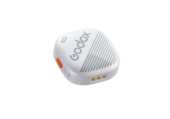GODOX Microfone de Lapela Wireless Cube-C - Kit Duplo (Branco)