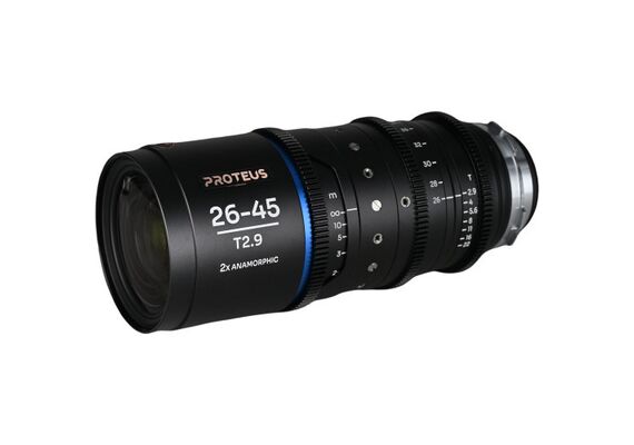 LAOWA Proteus Zoom 2x Anamórfica 26-45mm T2.9 (Flare Azul)