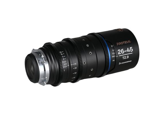 LAOWA Proteus Zoom 2x Anamórfica 26-45mm T2.9 (Flare Azul)