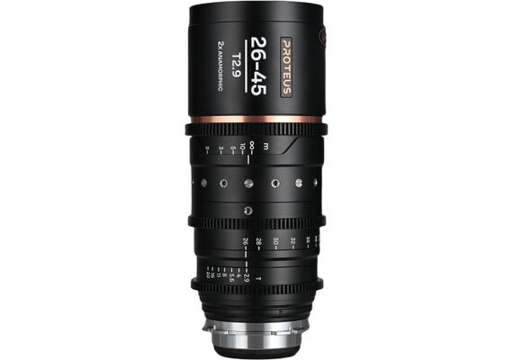 LAOWA Proteus Zoom 2x Anamórfica 26-45mm T2.9 (Amber Flare)