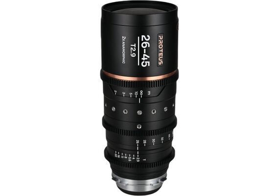 LAOWA Proteus Zoom 2x Anamórfica 26-45mm T2.9 (Amber Flare)