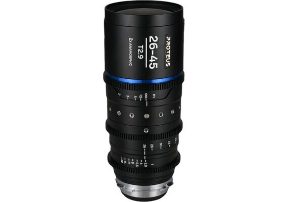 LAOWA Proteus Zoom 2x Anamórfica 26-45mm T2.9 (Flare Azul)