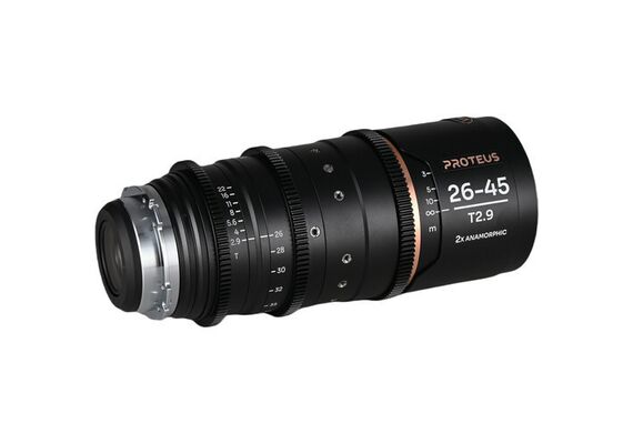 LAOWA Proteus Zoom 2x Anamórfica 26-45mm T2.9 (Amber Flare)