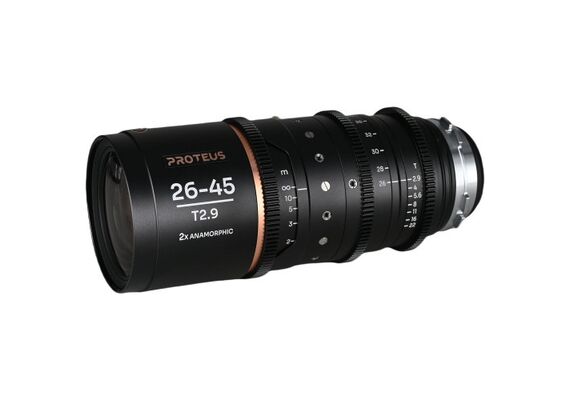 LAOWA Proteus Zoom 2x Anamórfica 26-45mm T2.9 (Amber Flare)