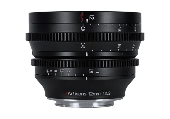 7ARTISANS 12mm T2.9 Vision Cine Nikon Z