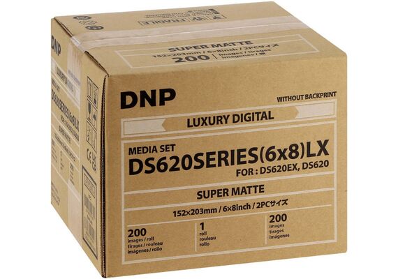 DNP Papel Térmico 15x20 para DS620 Super Mate