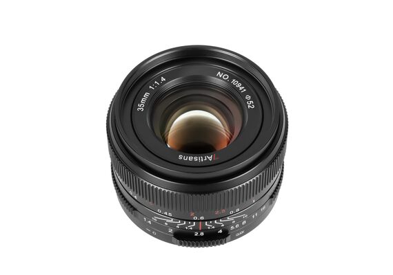 7ARTISANS 35mm f/1.4 Mark III Canon RF (Preto)