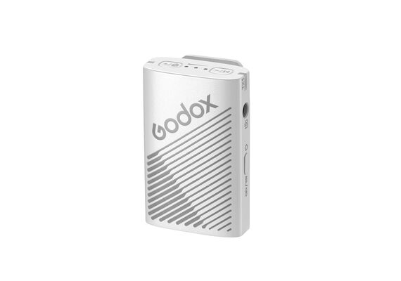 GODOX Microfone de Lapela Wireless Cube-C - Kit Duplo (Branco)