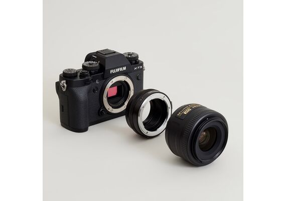 Adaptador Lente Nikon F para Corpo Fujifilm X