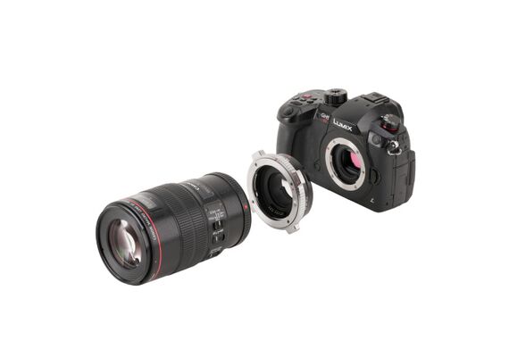 VILTROX Adaptador EF-M1 Pro Lente Canon EF a Corpo Micro 4/3