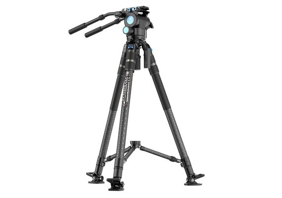 SIRUI Tripé Pro Video Rapid SVS75 + Cabeça Fluída SVH15