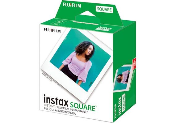 FUJIFILM INSTAX Películas Instax Square (Pack 10)
