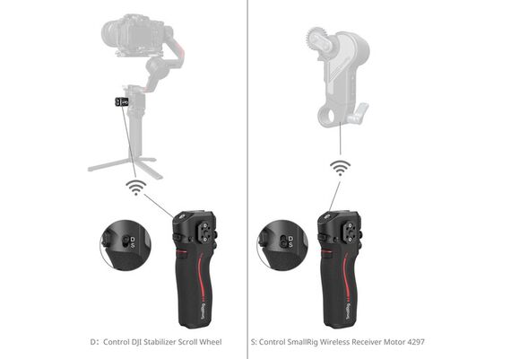 SMALLRIG 4329 Punho com Follow Focus para DJI RS Series