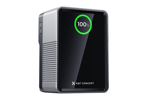 K&F CONCEPT Bateria V-Mount USB-C Fast Charging PD100W 99Wh
