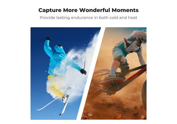 K&F CONCEPT Kit 3 Baterias Gopro Hero + Carregador Triplo