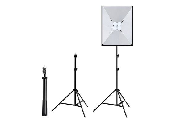 PULUZ Conjunto de Iluminação Contínua com Softbox 50x70cmPULUZ Conjunto de Iluminação Contínua com Softbox 50x70cmPULUZ Conjunto de Iluminação Contínua com Softbox 50x70cm