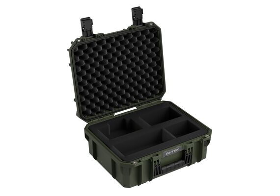 GUTEK Mala Rígida Tortoise T-230 - Verde