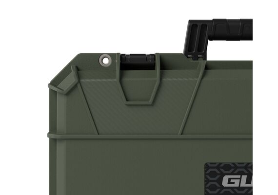 GUTEK Mala Rígida Tortoise T-300 - Verde