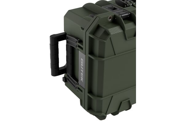 GUTEK Mala Rígida Tortoise T-300 - Verde
