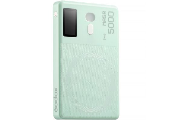 GODOX Iluminador LED RGB com Powerbank de Carregamento Magnético MA5R - Verde