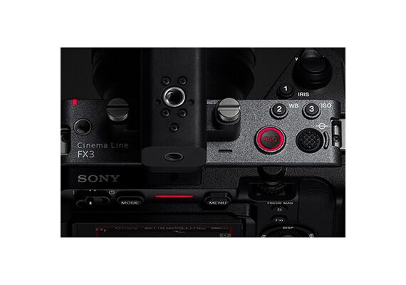 SONY FX3A - Corpo