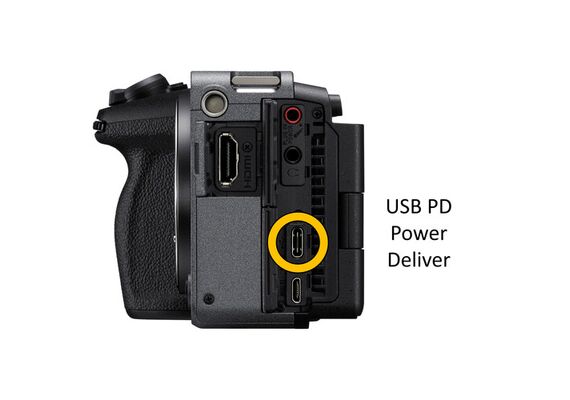 SONY FX3A - Corpo