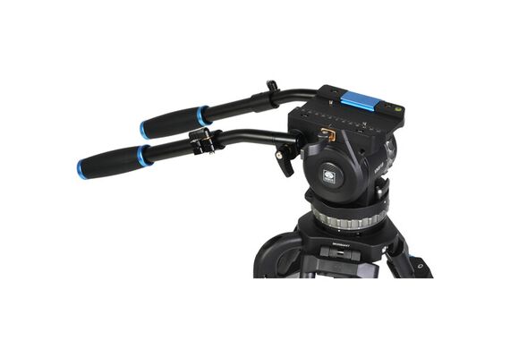 SIRUI Tripé de Vídeo de Carbono SQ100 com Cabeça de Vídeo VHS18