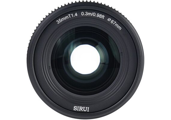 SIRUI Vision Prime 1 Cine T1.4 Full Frame 35mm Sony E Multi-Mount - Preto