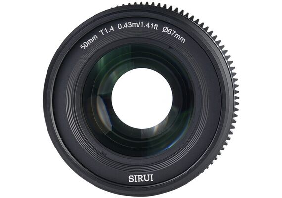 SIRUI Vision Prime 1 Cine T1.4 Full Frame 50mm - Preto