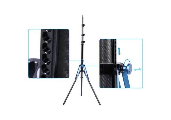 SIRUI Tripé de Estúdio de Carbono DK18 55-180cm