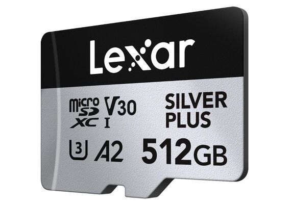 LEXAR Micro SDXC Silver Plus 205Mb/s Classe 10 V30 U3 UHS-I - 1TB