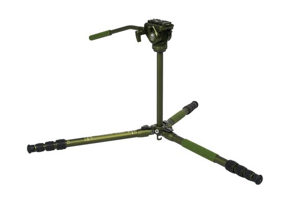 SIRUI Pilot Series Tripé de Alumínio CT04 + Cabeça de Vídeo CT5