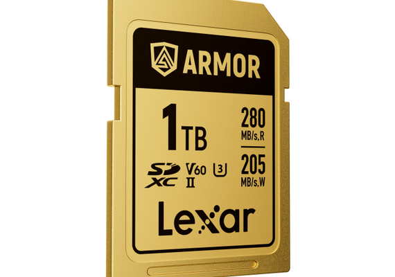 LEXAR SDXC ARMOR GOLD 280Mb/s Classe 10 V60 U3 UHS-II - 1TB