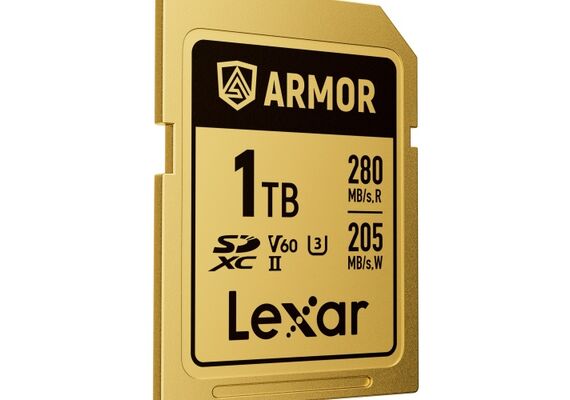 LEXAR SDXC ARMOR GOLD 280Mb/s Classe 10 V60 U3 UHS-II - 1TB