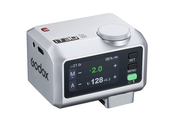 GODOX iT30 Pro Mini Flash TTL Olympus/Panasonic - PrataGODOX iT30 Pro Mini Flash TTL Olympus/Panasonic - Prata