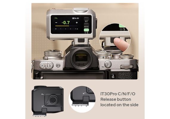 GODOX iT30 Pro Mini Flash TTL Olympus/Panasonic - Prata