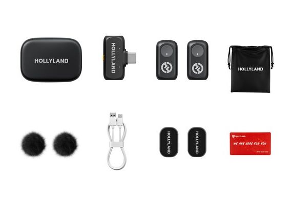 HOLLYLAND Lark A1 (2TX + 1RX) - Duo USB-C