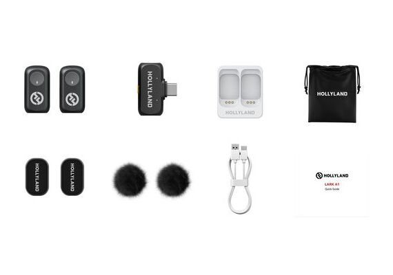 HOLLYLAND Lark A1 (2TX + 1RX) - Mini Duo USB-C