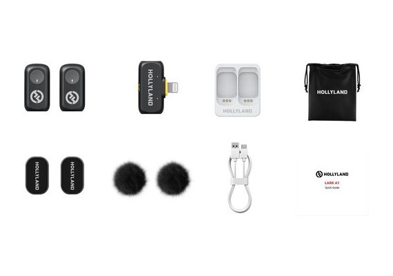 HOLLYLAND Lark A1 (2TX + 1RX) - Mini Duo Lightning